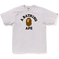 BAPE College Tee Gray
