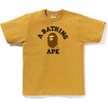 BAPE College Tee Yellow