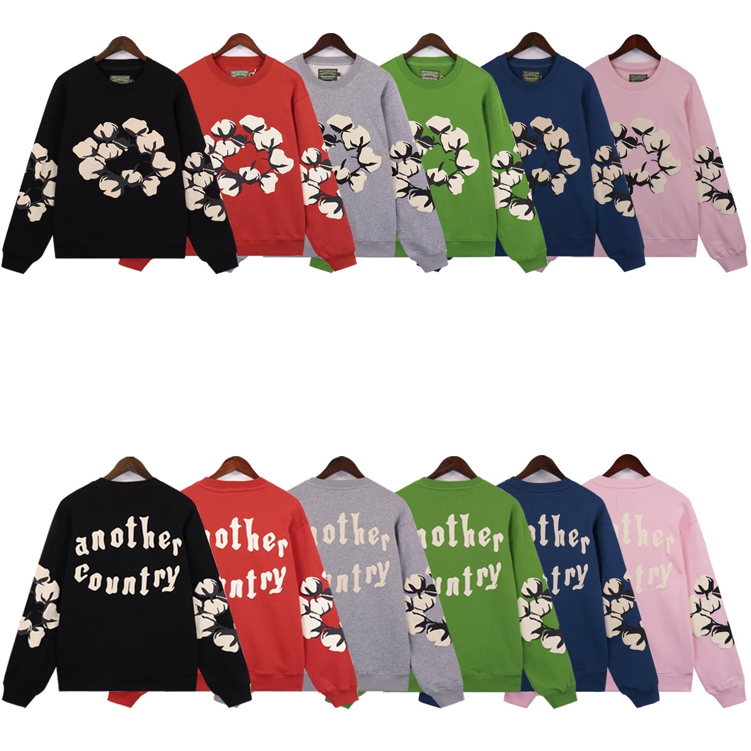 Denim Tears Cotton Wreath Sweatshirt