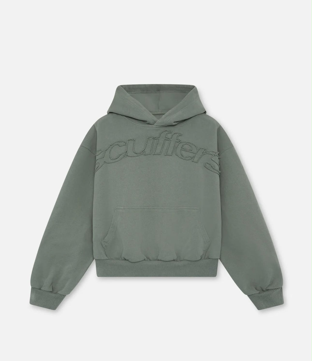 Scuffer raw hoodie