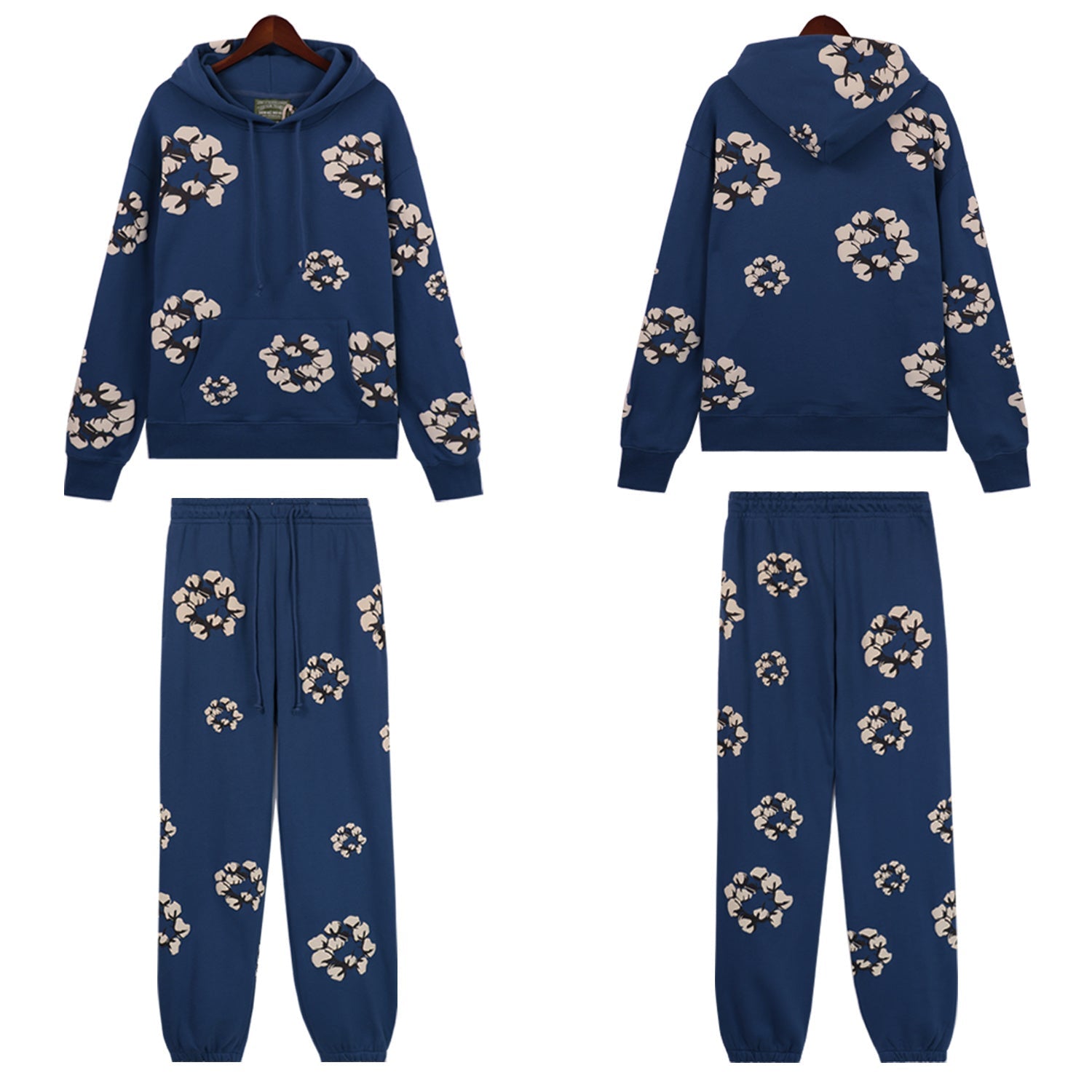 Denim Tears Cotton Wreath hoodie Tracksuit