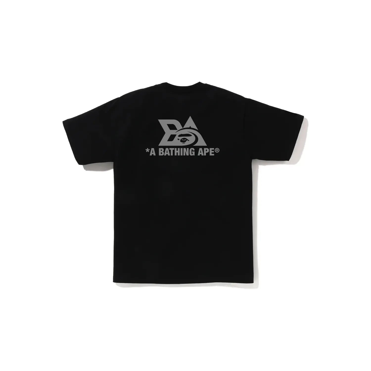 BAPE Reflector Tech Logo Tee Black