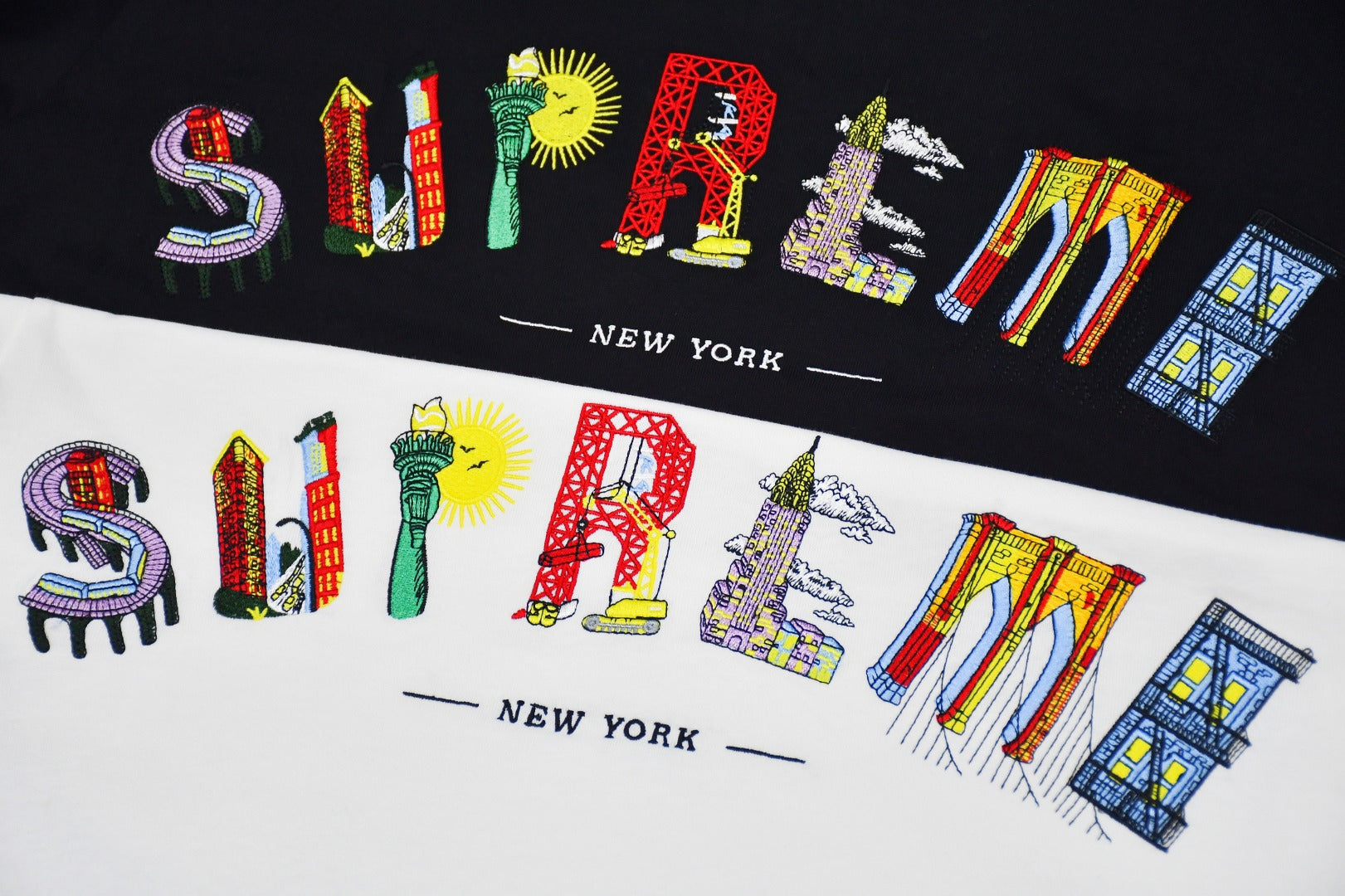 Supreme 19SS City Arc Tee City building