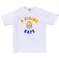 BAPE A Rising Bape Tee White