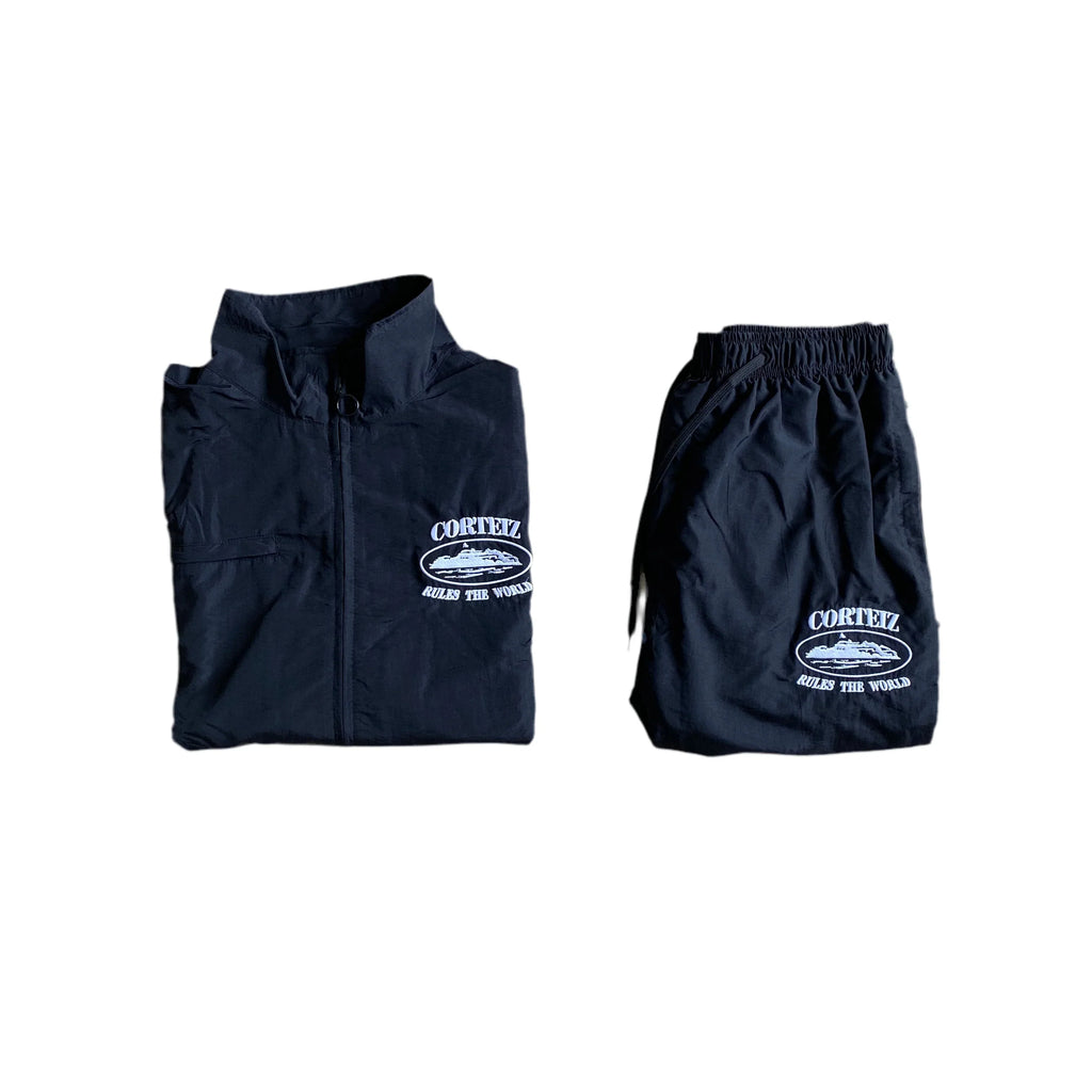 Corteiz Shukushuku Black Tracksuit
