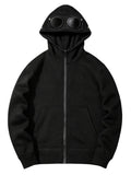 CP Company Boys' Goggle Full-Zip Hoodie Zip Hoodies FRASERS