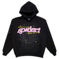 Sp5der P*NK V2 Hoodie Black