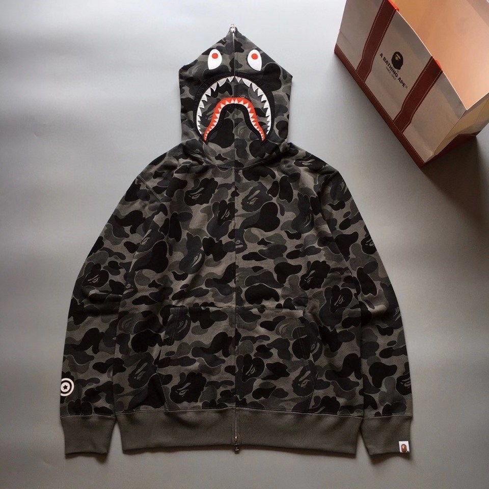 bape camo hoodie