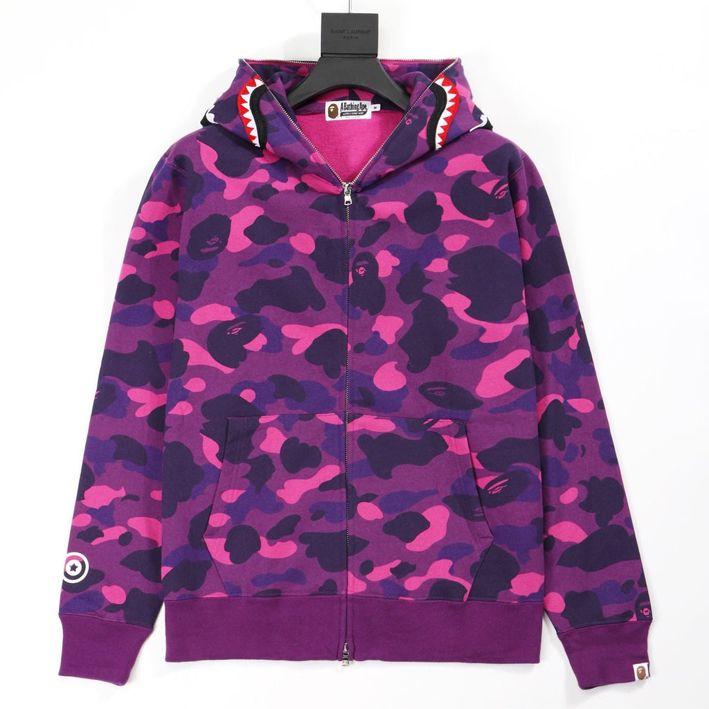 Bape purple hoodie