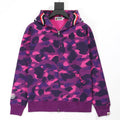 Bape purple hoodie