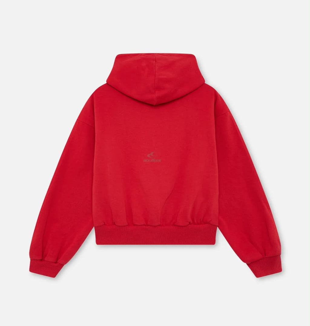Scuffer raw hoodie