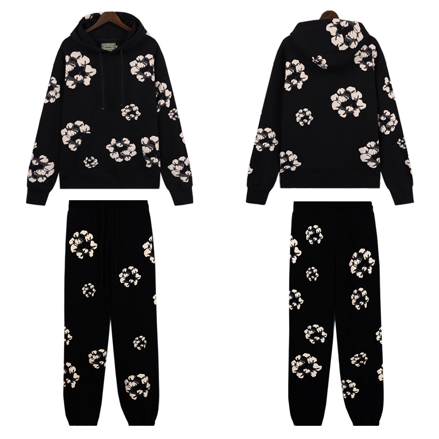 Denim Tears Cotton Wreath hoodie Tracksuit