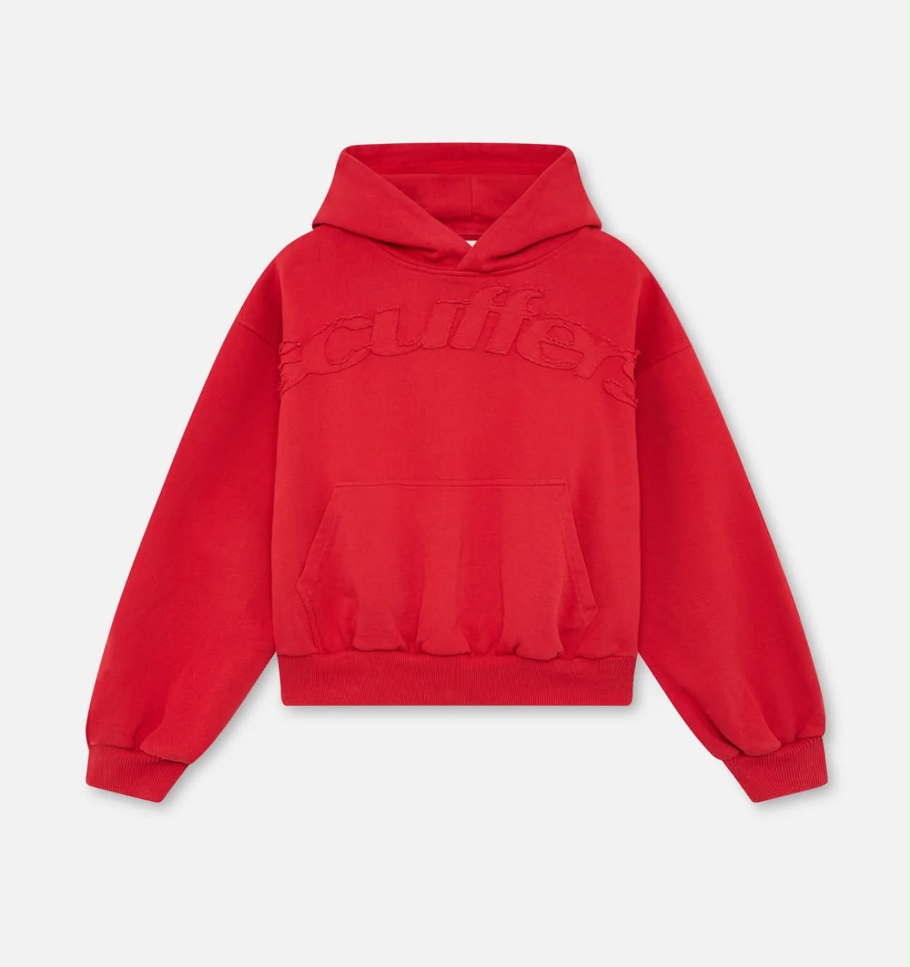 Scuffer raw hoodie