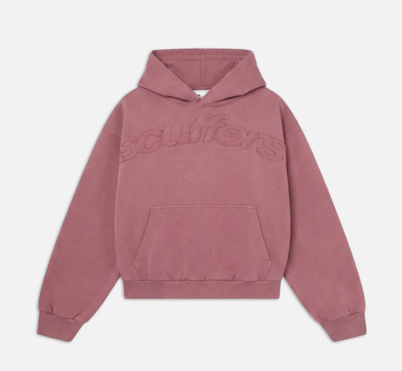Scuffer raw hoodie