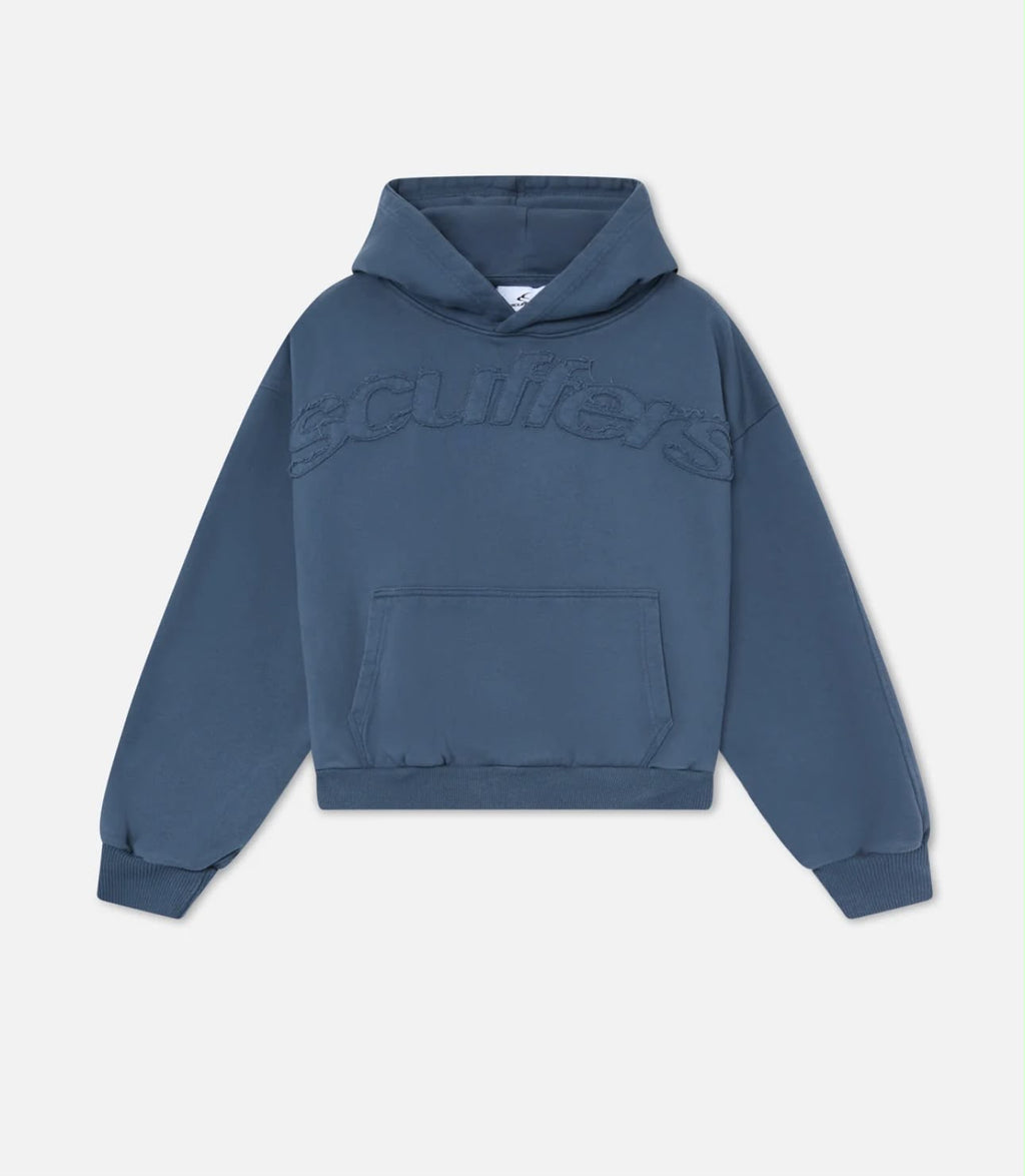 Scuffer raw hoodie