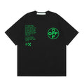 Off-White Off white black/green t-shirt