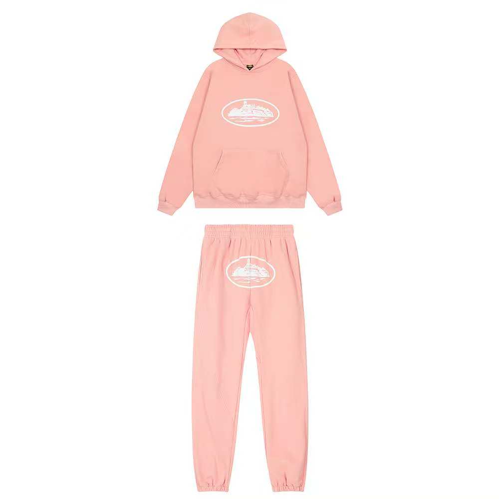 Corteiz Alcatraz Tracksuit "Pink"