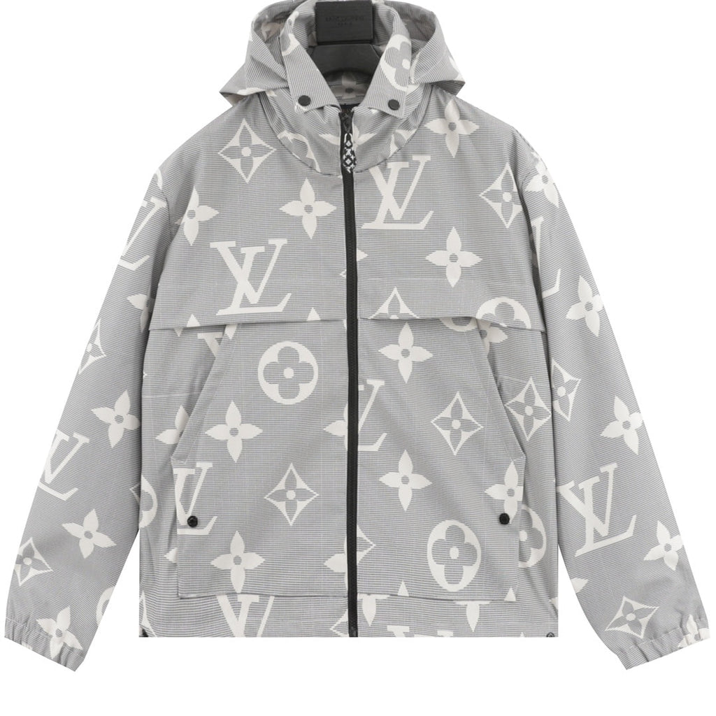 LV Louis Vuitton Monogram Zipper Jacket