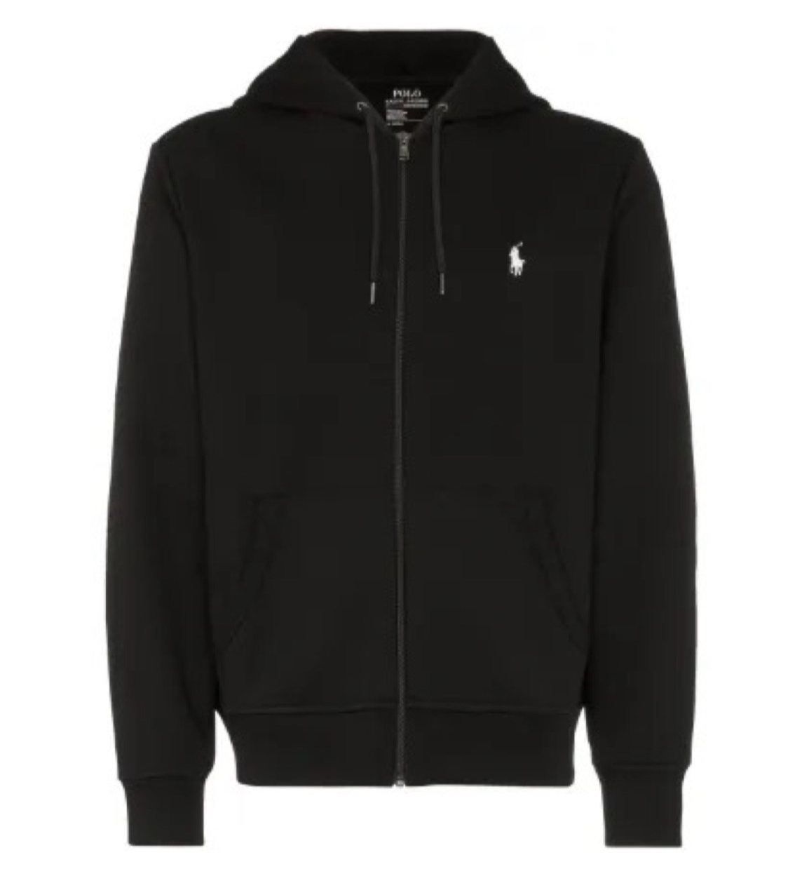 Polo Ralph Lauren Zip-Up Hoodie Black