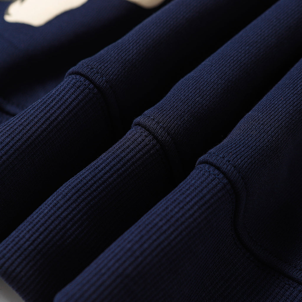 Denim Tears Cotton Wreath Hoodie – Navy