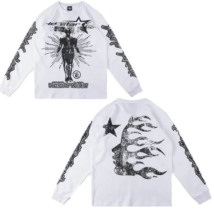 Hellstar long-sleeve t-shirt