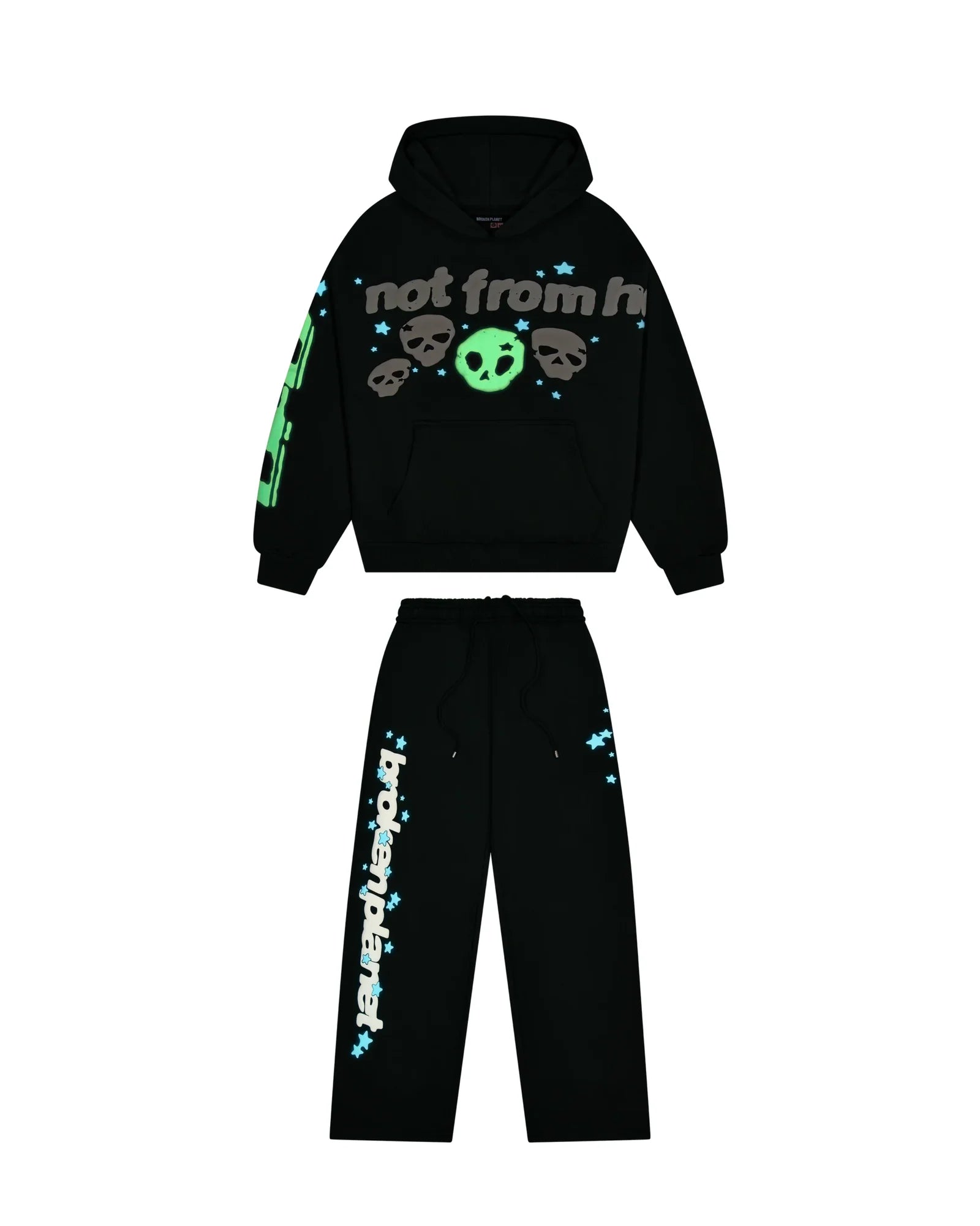 BROKEN PLANET NOT FROM HERE SET - "Black"