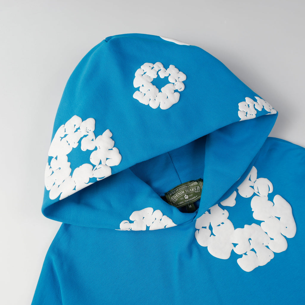 Denim Tears Hoodie 'cyan'