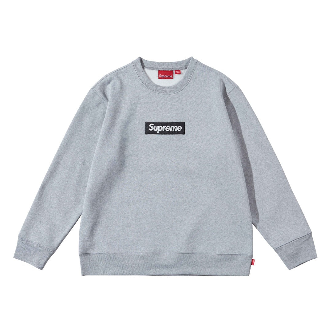 Supreme neck pullover sweatshirt