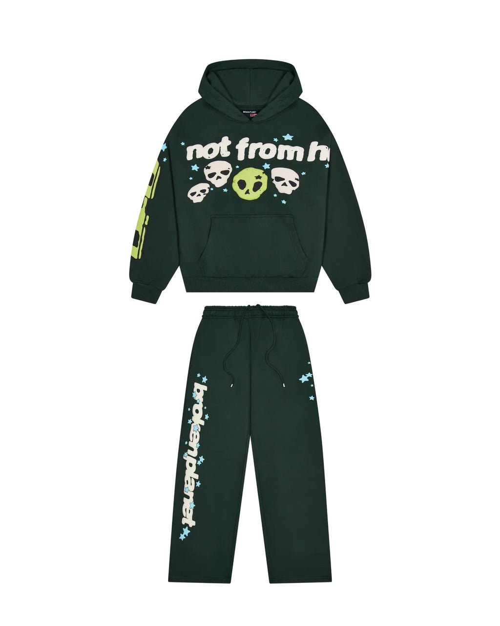 BROKEN PLANET NOT FROM HERE SET - "DEEP GREEN"