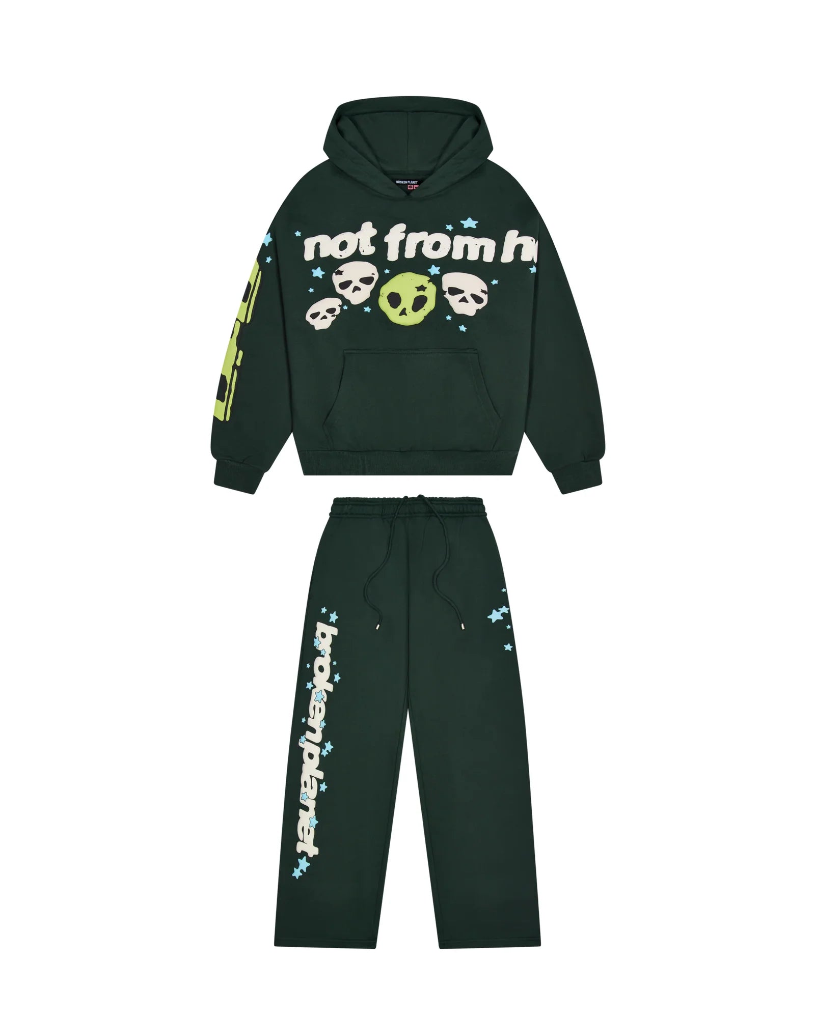 BROKEN PLANET NOT FROM HERE SET - "DEEP GREEN"