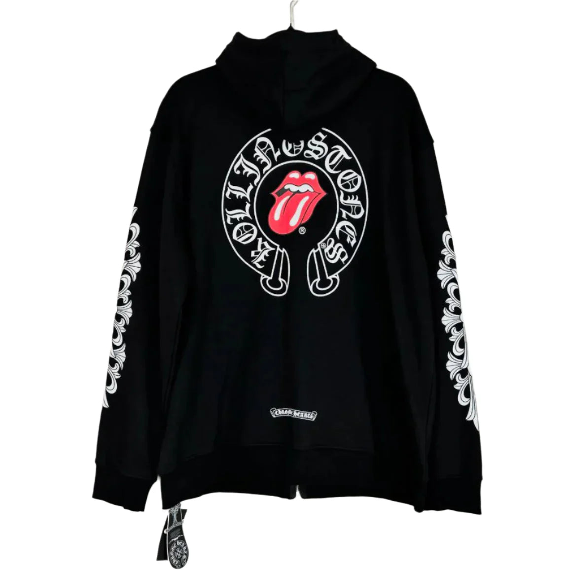 Chrome Hearts Zip Up Hoodie Black