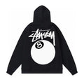 Stussy Hoodie 8 Ball Black