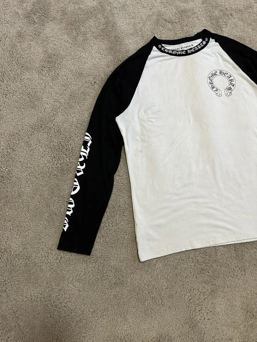 Chrome Hearts Long Sleeve Black And White
