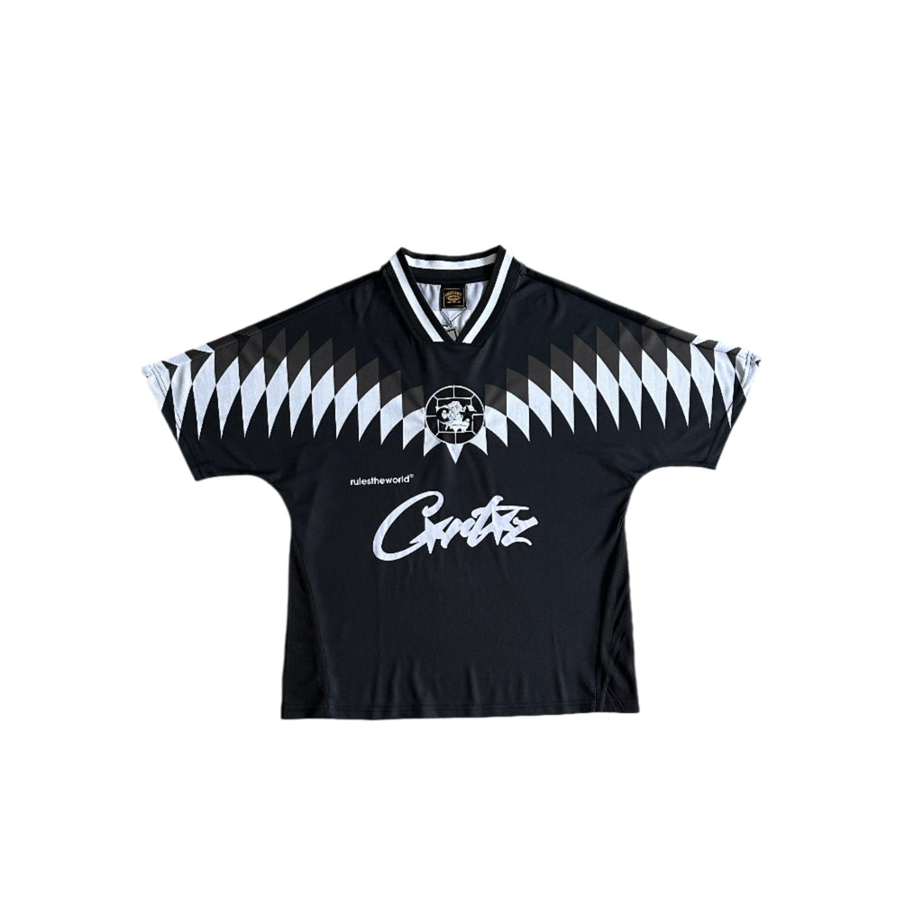 Corteiz Club RTW Football Black Jersey
