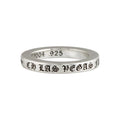 Chrome Hearts F*ck Las Vegas Spacer Ring Sterling Silver