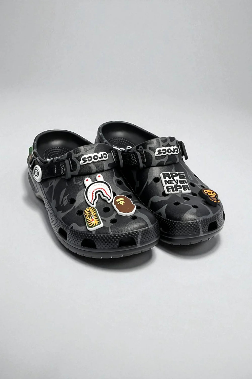 Crocs X A Bathing Ape ABC Camo Black