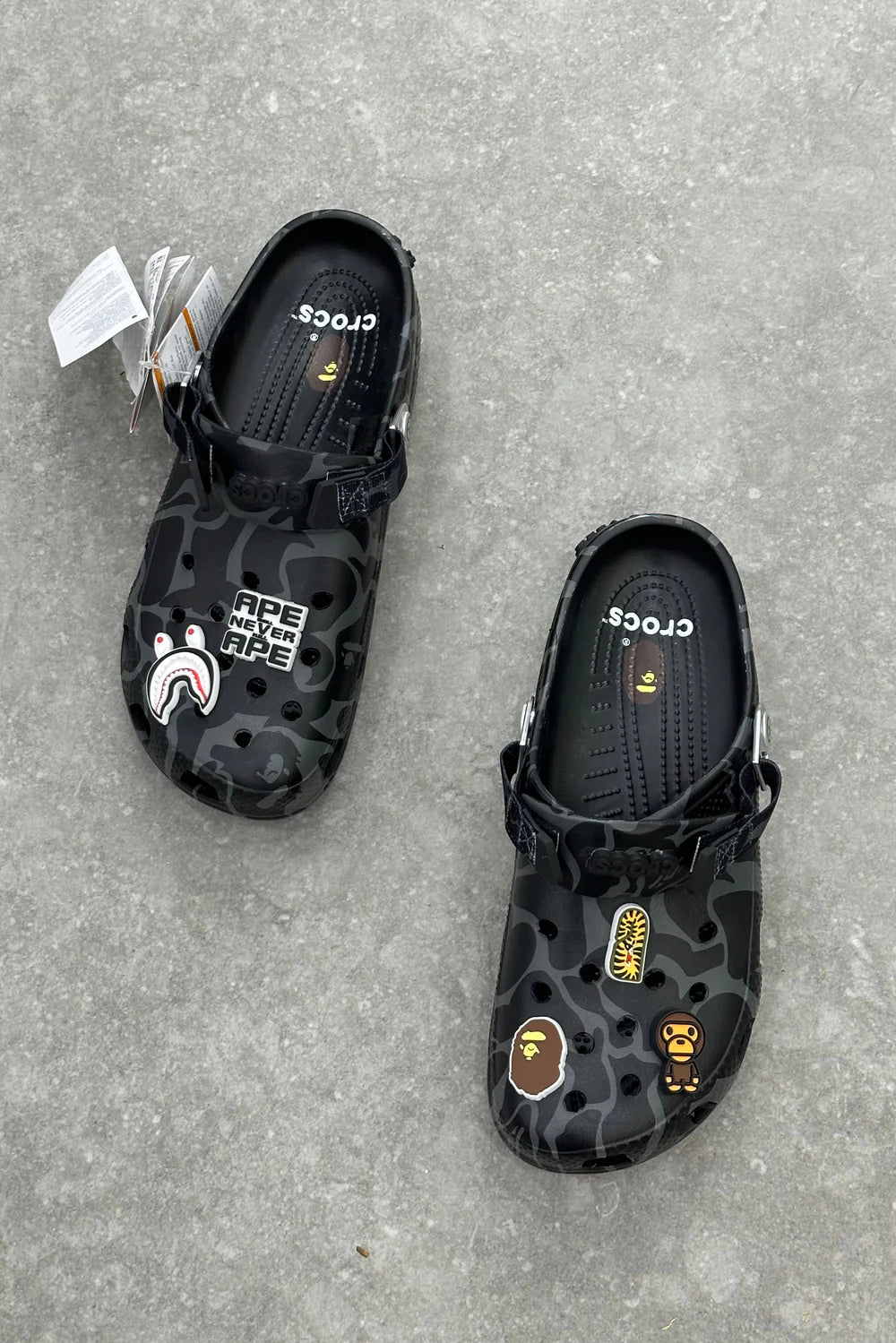 Crocs X A Bathing Ape ABC Camo Black