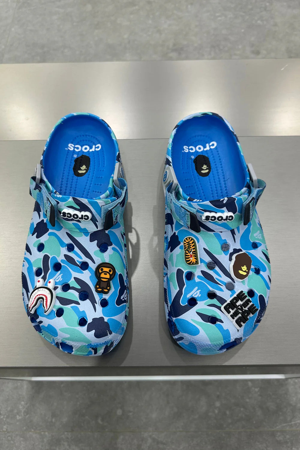 Crocs X A Bathing Ape ABC Camo - Blue