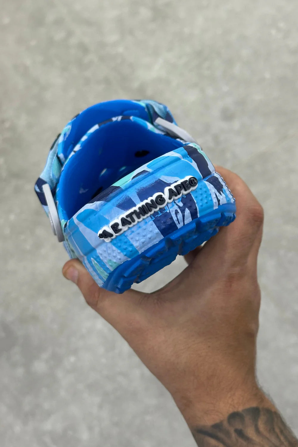 Crocs X A Bathing Ape ABC Camo - Blue