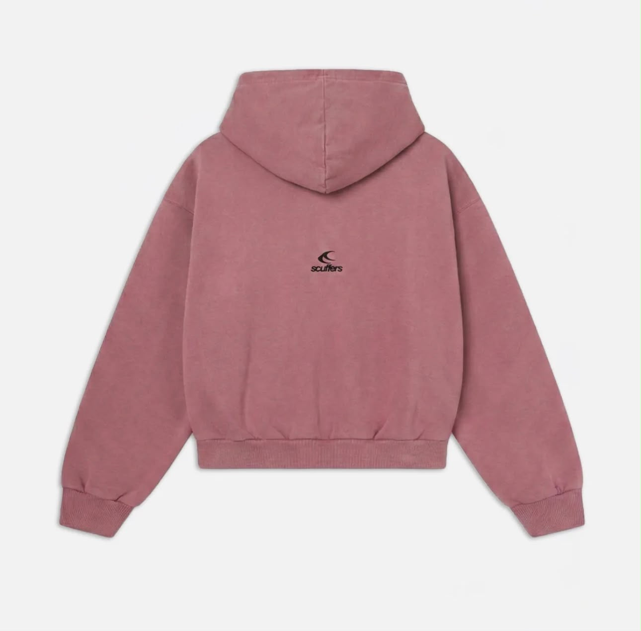 Scuffer raw hoodie