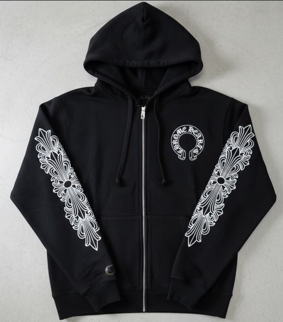Chrome Hearts Zip-Up blvck