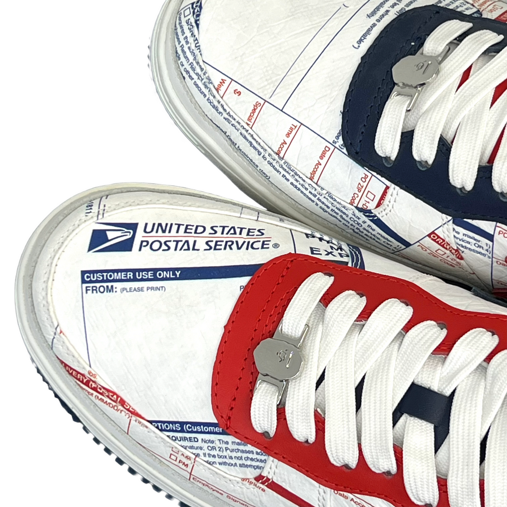 Bapesta x USPS Priority Mail Express Label (Sample)