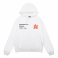Amiri "Manufactured In Italy" Hoodie White