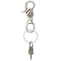Chrome Hearts Silver Dagger Keychain