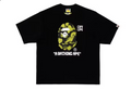BAPE x CR7Life Big Ape Head Reflection Camo Tee Black