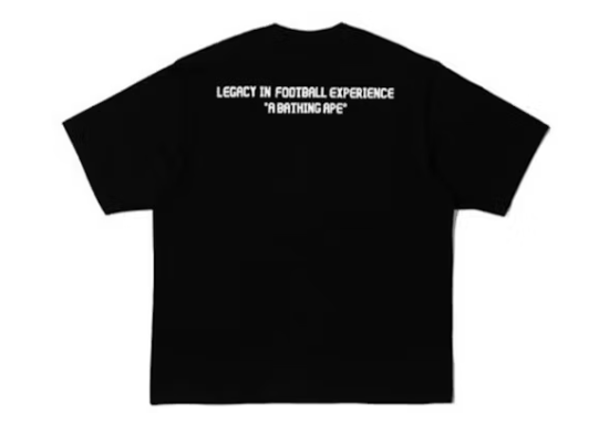 BAPE x CR7Life Big Ape Head Reflection Camo Tee Black