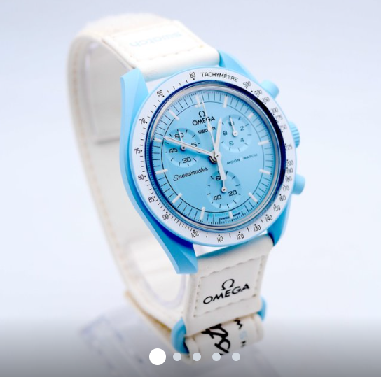 Omega & Swatch Moon Watch