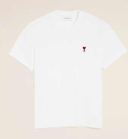 Ami Paris Ami De Coeur T-Shirt | White