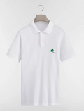 Polo Shirt with Dior Clover Embroidery