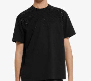 Gucci Crystals Cotton Jersey T-shirt
